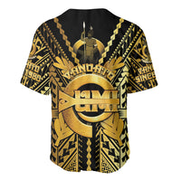 Vanuatu 46th Anniversary Of Independence Baseball Jersey Gold Style LT05 - Polynesian Pride