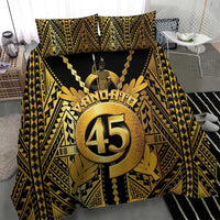 Vanuatu 46th Anniversary Of Independence Bedding Set Gold Style LT05 - Polynesian Pride