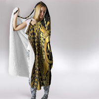 Vanuatu 46th Anniversary Of Independence Hooded Blanket Gold Style LT05 - Polynesian Pride