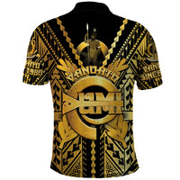 Vanuatu 46th Anniversary Of Independence Polo Shirt Gold Style LT05 - Polynesian Pride