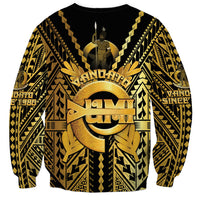 Vanuatu 46th Anniversary Of Independence Sweatshirt Gold Style LT05 - Polynesian Pride