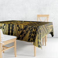 Vanuatu 46th Anniversary Of Independence Tablecloth Gold Style LT05 - Polynesian Pride