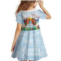 Hawaii And Japan Okinawa Family Matching Mermaid Dress and Hawaiian Shirt Aloha Gozaimasu Tiki With Shisa LT05 - Polynesian Pride