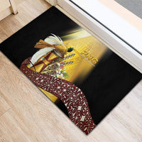 Papua New Guinea Rubber Doormat Independence Day Unique Style LT05 - Polynesian Pride