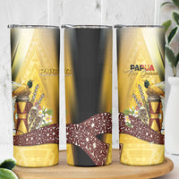 Papua New Guinea Skinny Tumbler Independence Day Unique Style LT05 - Polynesian Pride