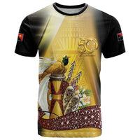 Papua New Guinea T Shirt Independence Day Unique Style LT05 Gold - Polynesian Pride
