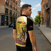 Papua New Guinea Zipper Polo Shirt Independence Day Unique Style LT05 - Polynesian Pride