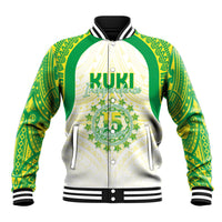 Kuki Independence 2026 Baseball Jacket Cook Islands 15 Finest White Version