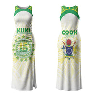Kuki Independence 2026 Couples Matching Tank Maxi Dress and Hawaiian Shirt Cook Islands 15 Finest White Version