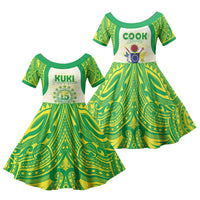 Kuki Independence 2026 Family Matching Tank Maxi Dress and Hawaiian Shirt Cook Islands 15 Finest White Version