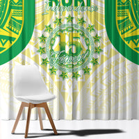 Kuki Independence 2026 Window Curtain Cook Islands 15 Finest White Version