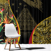 Papua New Guinea Hapi De Bilong Indipendens Window Curtain Special Style