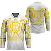 Philippines Filipinos Hockey Jersey Igorot Tribal Pattern White