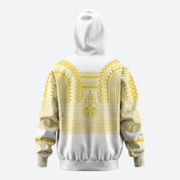 Philippines Filipinos Hoodie Igorot Tribal Pattern White