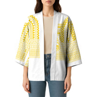 Philippines Filipinos Kimono Igorot Tribal Pattern White