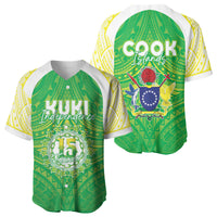 Kuki Independence 2026 Baseball Jersey Cook Islands 15 Finest Green Version