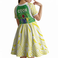 Kuki Independence 2026 Kid Short Sleeve Dress Cook Islands 15 Finest Green Version