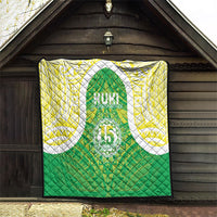 Kuki Independence 2026 Quilt Cook Islands 15 Finest Green Version
