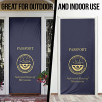 Federated States Of Micronesia Door Cover FSM Passport - Polynesian Pride