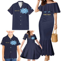 Personalised Federated States Of Micronesia Family Matching Mermaid Dress and Hawaiian Shirt FSM Passport LT05 - Polynesian Pride