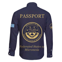 Personalised Federated States Of Micronesia Family Matching Short Sleeve Bodycon Dress and Hawaiian Shirt FSM Passport LT05 - Polynesian Pride