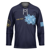 Personalised Federated States Of Micronesia Hockey Jersey FSM Passport - Polynesian Pride