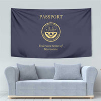 Federated States Of Micronesia Tapestry FSM Passport - Polynesian Pride