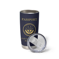 Personalised Federated States Of Micronesia Tumbler Cup FSM Passport - Polynesian Pride