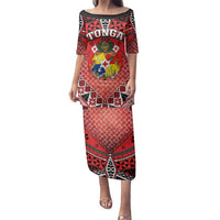 Personalised Tonga Constitution Day Family Matching Puletasi and Hawaiian Shirt 150 Years Jubilee - Polynesian Pride