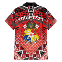 Personalised Tonga Constitution Day Family Matching Summer Maxi Dress and Hawaiian Shirt 150 Years Jubilee - Polynesian Pride