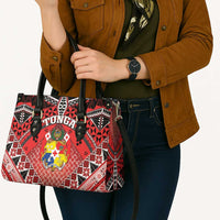 Tonga Constitution Day Leather Bag 150 Years Jubilee - Polynesian Pride