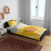 Anastasis College Bedding Set Tonga Ngatu Pattern - Polynesian Pride