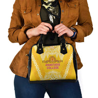 Anastasis College Shoulder Handbag Tonga Ngatu Pattern - Polynesian Pride