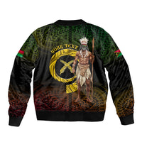 Personalised Vanuatu Custom Chiefs Day Bomber Jacket Pig Tusk Simple Style LT05 - Polynesian Pride
