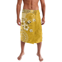 Cook Islands Lavalava Yellow Hibiscus And Stars