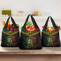 Happy Vanuatu Father Lini Day Grocery Bag