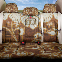 Fiji Spring Break Back Car Seat Cover Fijian Tapa Pattern Brown