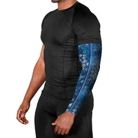 Hawaii Makahiki Turtle Arm Sleeves Galaxy Tapa Pattern LT05 - Polynesian Pride