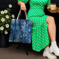 Hawaii Makahiki Turtle Tote Bag Galaxy Tapa Pattern - Polynesian Pride