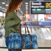 Hawaii Makahiki Turtle Travel Bag Galaxy Tapa Pattern - Polynesian Pride