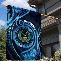 FSM Pohnpei Garden Flag Ocean Floral Pattern LT05 - Polynesian Pride