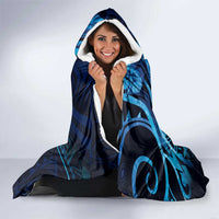 FSM Pohnpei Hooded Blanket Ocean Floral Pattern LT05 - Polynesian Pride