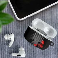 Cook Islands ANZAC Day AirPods Case Soldier Silhouette Remembrance