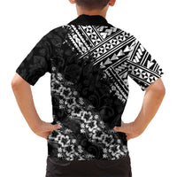 Hawaii Papakolea Born And Raised Kid Hawaiian Shirt Hawaiian Tribal Pattern