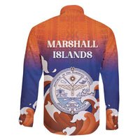 Marshall Islands Fishermen's Day Family Matching Tank Maxi Dress and Hawaiian Shirt It's Fishing Time LT05 - Polynesian Pride