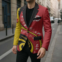 Papua New Guinea Independence Blazer Special Style Red Version LT05 - Polynesian Pride