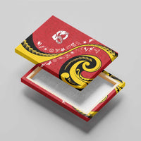 Papua New Guinea Independence Canvas Wall Art Special Style Red Version LT05 - Polynesian Pride