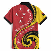 Papua New Guinea Independence Hawaiian Shirt Special Style Red Version LT05 - Polynesian Pride