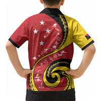 Papua New Guinea Independence Hawaiian Shirt Special Style Red Version LT05 - Polynesian Pride