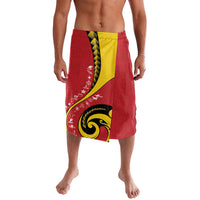 Papua New Guinea Independence Lavalava Special Style Red Version LT05 Red - Polynesian Pride